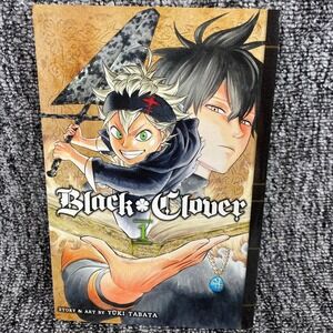 Viz Media Black Clover Manga Volume 1 Teen Yuki Tabata Shonen Jump Graphic Novel